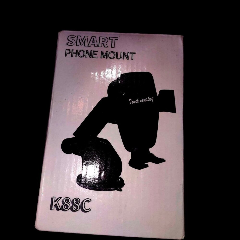 Smart Phone Mount K88C With Touch Sensing & Electric Clamping For Cars-NEW